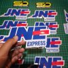 Stiker Emboss