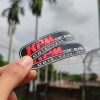 Stiker Emboss