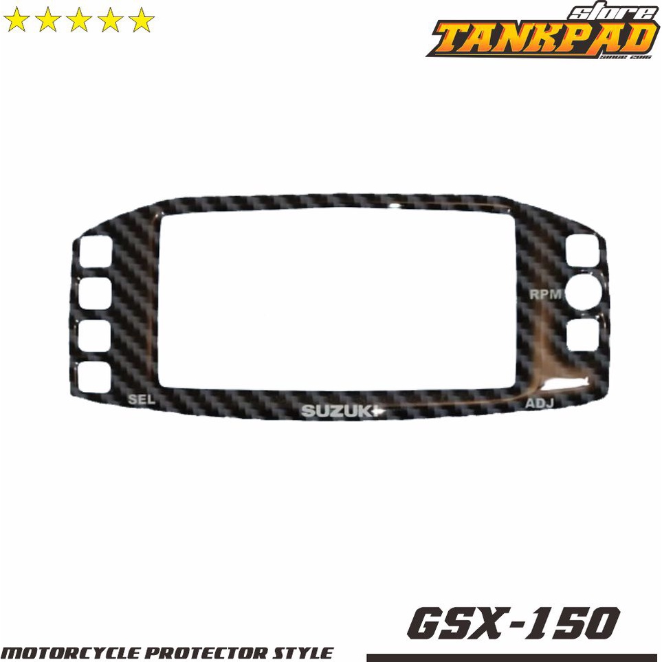 Stiker Timbul Speedometer GSX 150 Satria Fu Injeksi - Gambar 2