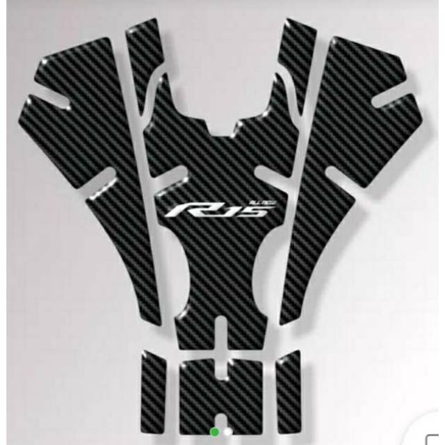 Stiker Timbul Tankpad All New R15 V3 Stiker Khusus Otomotif - Gambar 4