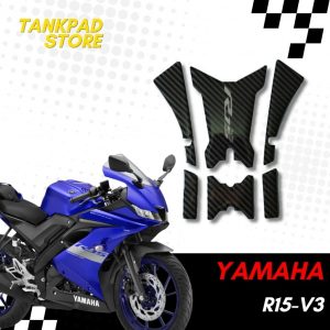 Stiker Timbul Tankpad Mini All New R15 v3 Stiker Khusus Otomotif