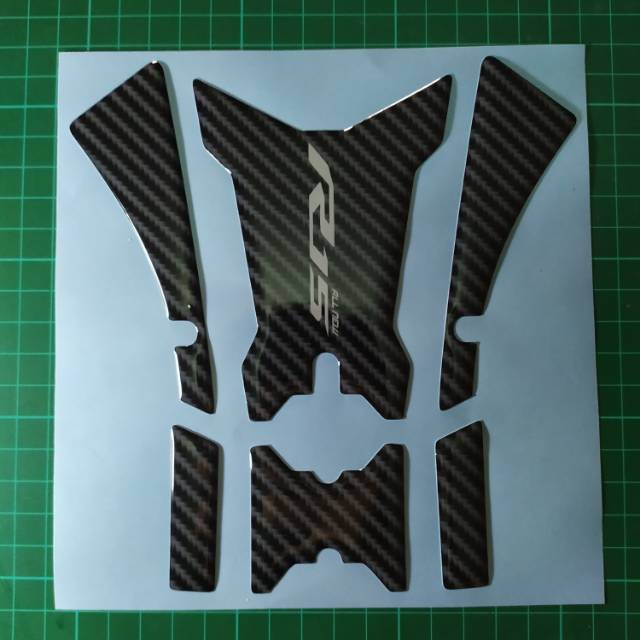 Stiker Timbul Tankpad Mini All New R15 v3 Stiker Khusus Otomotif - Gambar 3